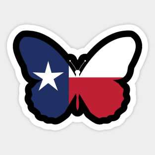 Texas Butterfly Sticker